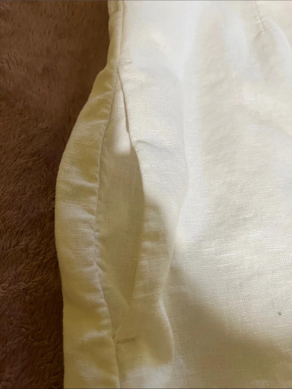 Abercrombie & Fitch White Spaghetti-Strap Maxi Dress